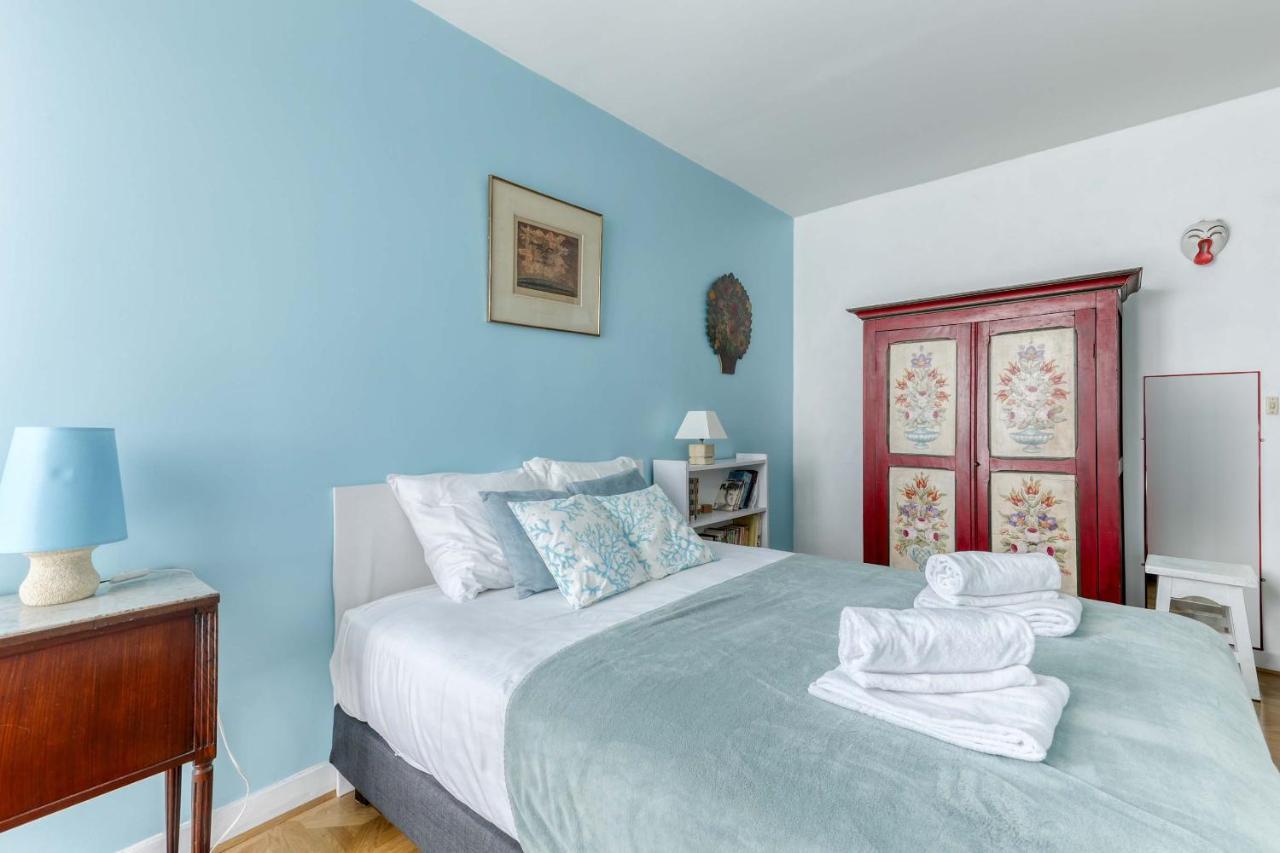 Large And Bright 2 Bdrs Flat With View - Paris 20 Apartment Bagian luar foto