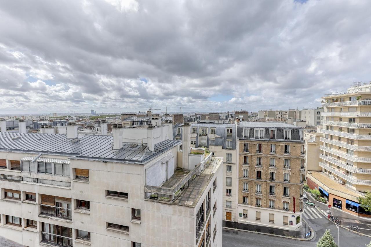 Large And Bright 2 Bdrs Flat With View - Paris 20 Apartment Bagian luar foto